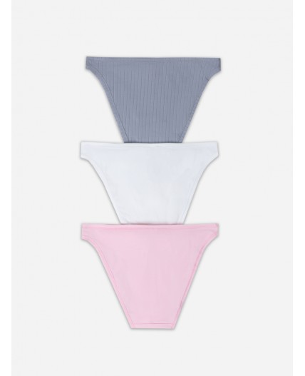 Трусы розовая сказка+белый+лунная скала