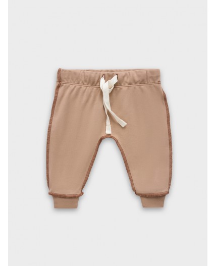 Ползунки молочный +серо-коричневый +бежевый +печать