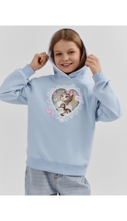 Худи небо +печать