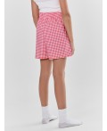 Шорты розовая клетка1