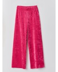 Брюки розовый +печать