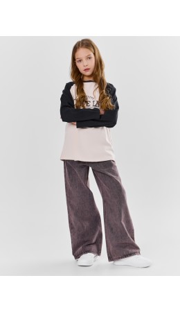 Джинсы шоколад