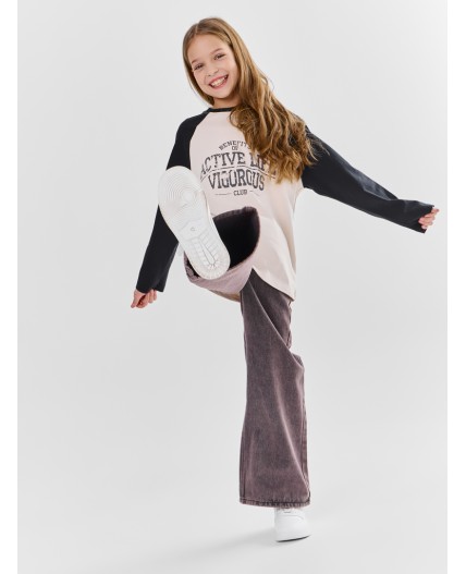 Джинсы шоколад