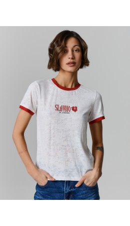 Джемпер св.молочный +печать