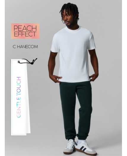 Брюки зеленый бархат