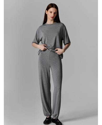 Комплект серый меланж