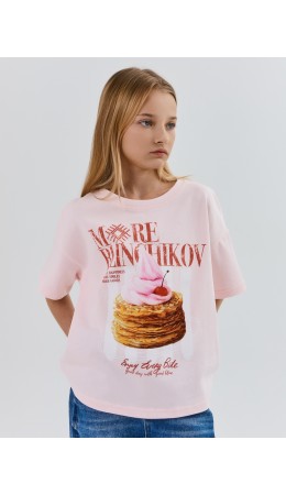 Футболка балерина +печать