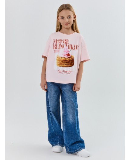 Футболка балерина +печать