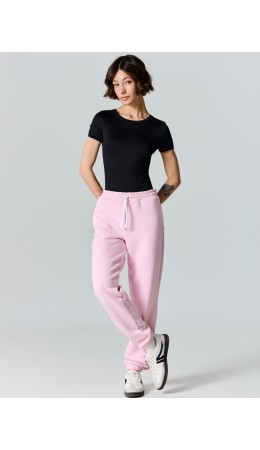 Брюки розовое сияние