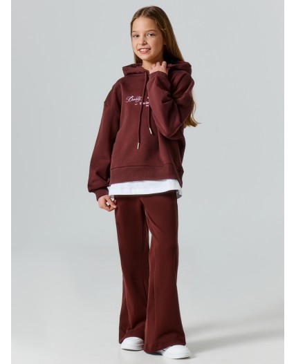 Брюки коричневый