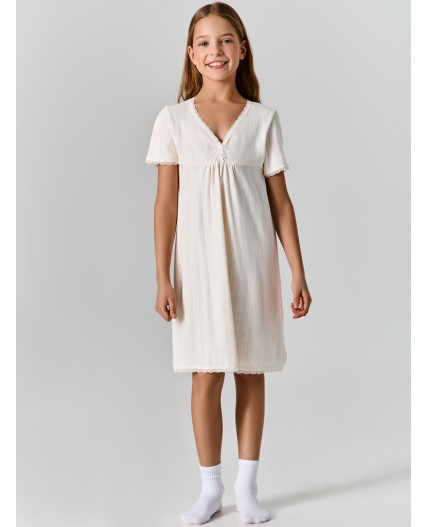 Сорочка молочный