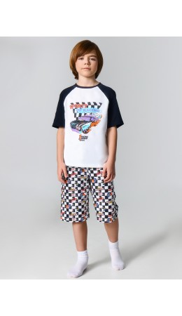 Комплект белый +гоночная клетка