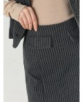 Юбка графитовая полоска