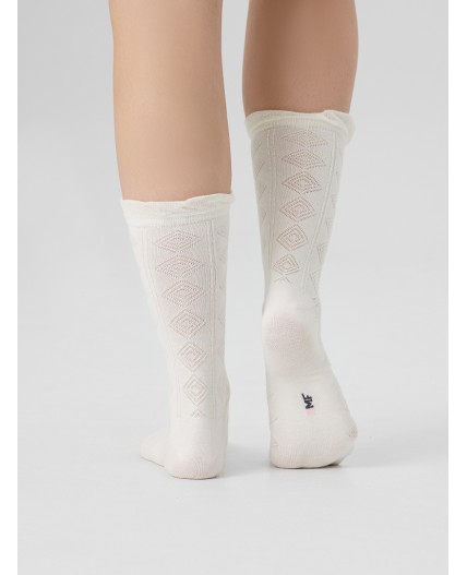 Носки молочный