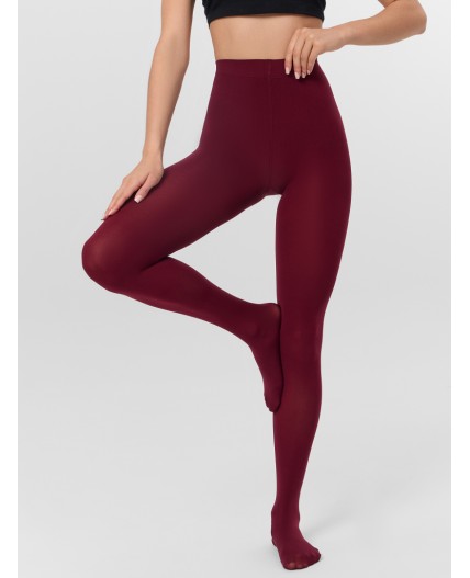 Колготки винный
