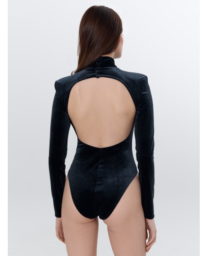 Боди черный