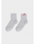 Носки св.серый меланж