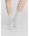 Носки белый /зефирный /сер.меланж/