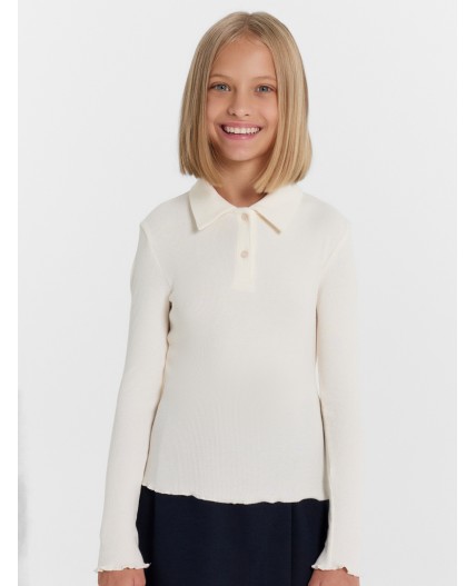 Поло молочный