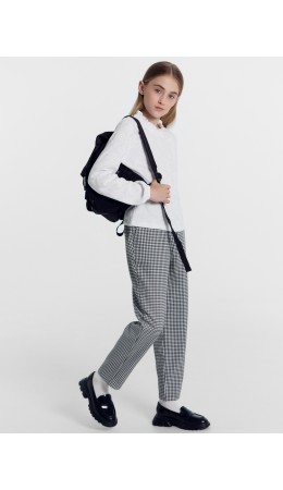 Брюки клетка виши