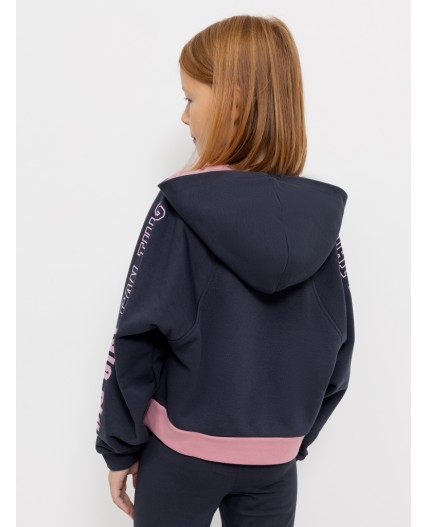 Худи графит +печать