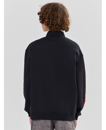 Толстовка черный +печать5