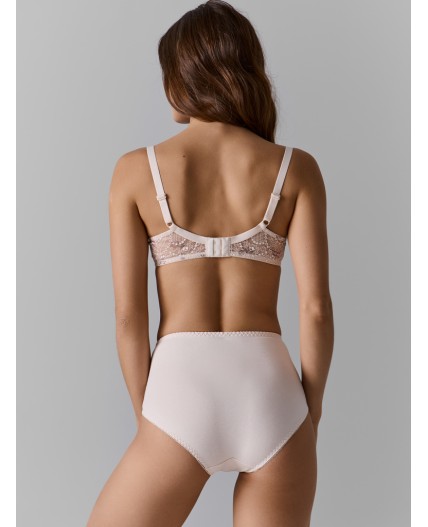 Трусы цветы лаванды на жемчужном