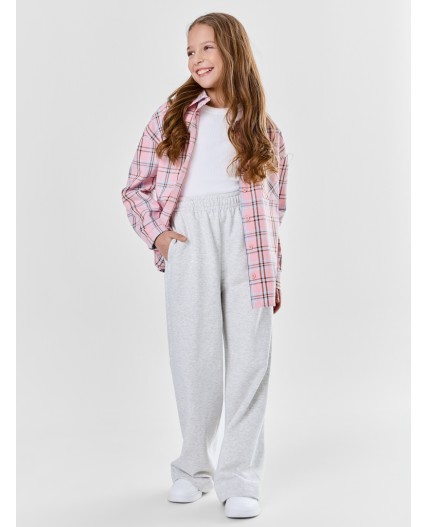 Брюки серый меланж 4306-А-1