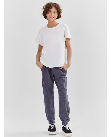 Брюки ACID WASH графит