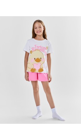 Комплект белый +розовое саше +печать