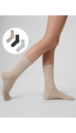Носки беж.мел /св.сер.мел /т.сер.мел/