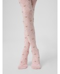 Колготки розовый меланж