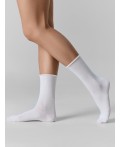 Носки белый /св.серый меланж /черный/