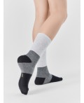 Носки св.серый меланж