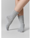 Носки серый меланж