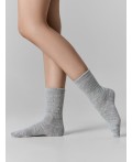 Носки серый меланж