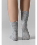 Носки серый меланж