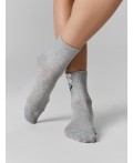 Носки серый меланж