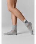 Носки серый меланж