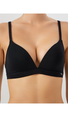 Бюстгальтер черный