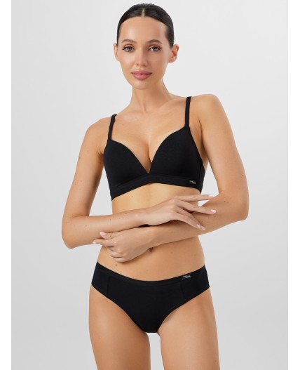 Бюстгальтер черный