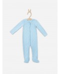 Комбинезон сердечки на голубом