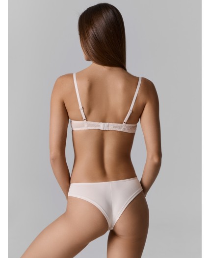 Трусы цветы лаванды на жемчужном