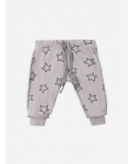 Ползунки барашки на абрикосовом +звездочки на сером
