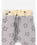 Ползунки барашки на абрикосовом +звездочки на сером