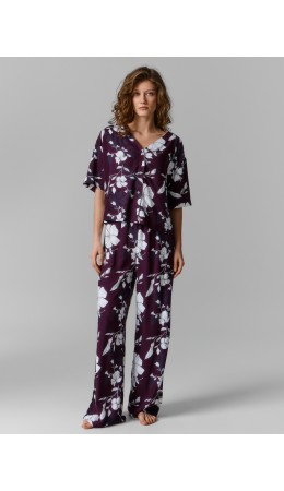 Комплект домашний цветы на винном