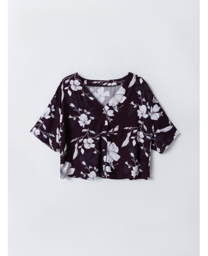 Комплект домашний цветы на винном