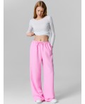 Брюки розовый