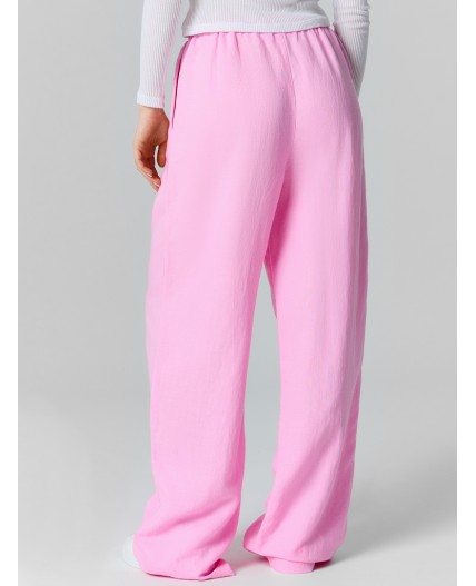 Брюки розовый