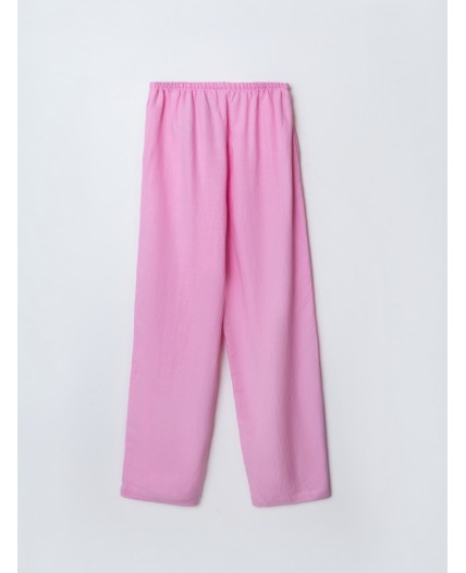 Брюки розовый